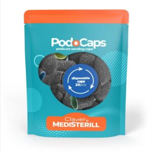 PodoCaps 13mm — kapturki ścierne do pedicure