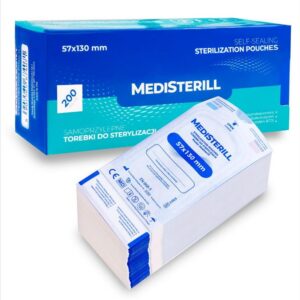 Torebki do sterylizacji narzędzi w autoklawie